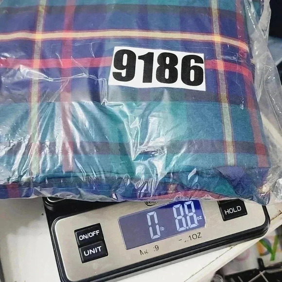 Vintage GANT Plaid Button Down Long Sleeve Men's Shirt Big 3X Green Blue - Picture 7 of 7